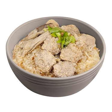 ข้าวต้มแห้งซุปไก่ 